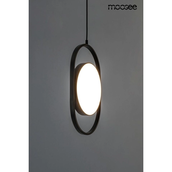 MOOSEE lampa wisząca SPINNER 19 czarna