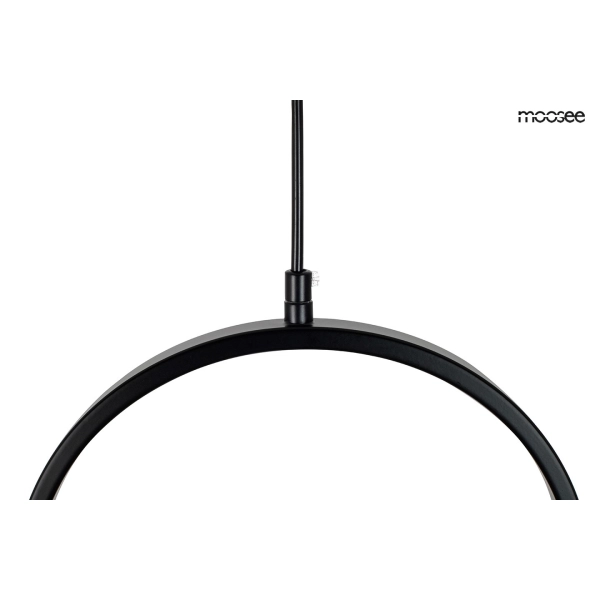 MOOSEE lampa wisząca SPINNER 19 czarna