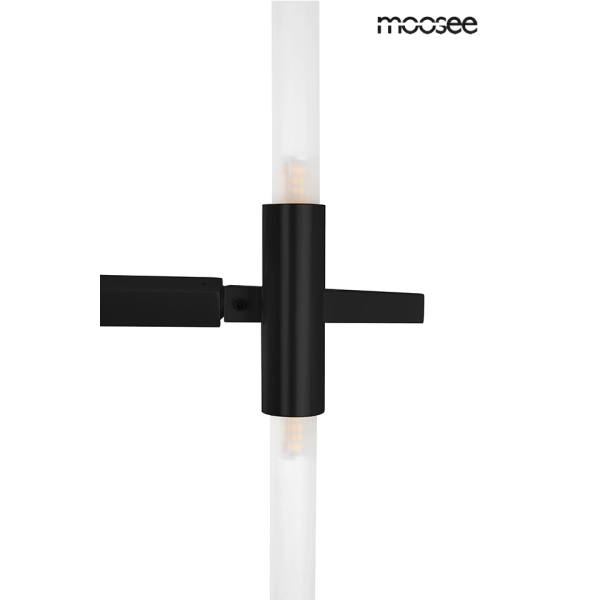 MOOSEE lampa wisząca CANDELABR 10 czarna