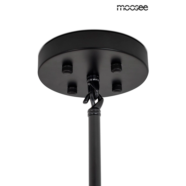 MOOSEE lampa wisząca CANDELABR 10 czarna