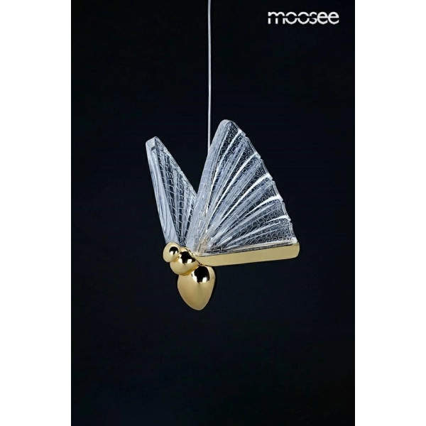 MOOSEE lampa wisząca BUTTERFLY S złota