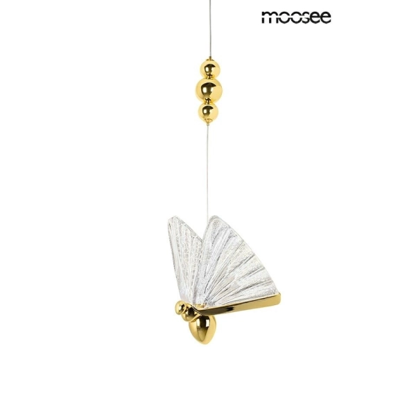 MOOSEE lampa wisząca BUTTERFLY S złota