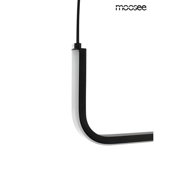 MOOSEE lampa wisząca SHAPE DUO 120 czarna