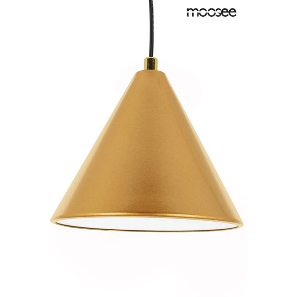 MOOSEE lampa wisząca ACUSTICA złota