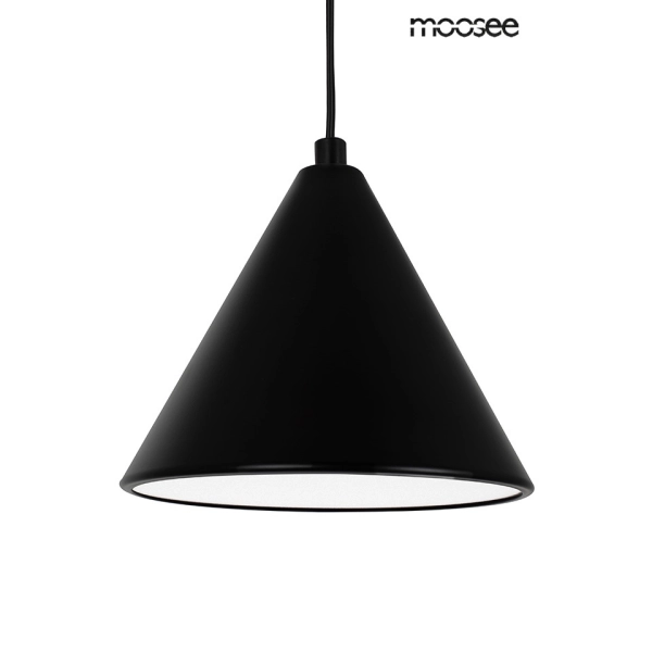 MOOSEE lampa wisząca ACUSTICA czarna