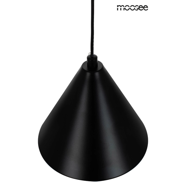 MOOSEE lampa wisząca ACUSTICA czarna