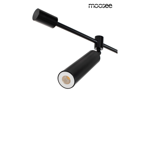 MOOSEE lampa wisząca TECHNICS czarna