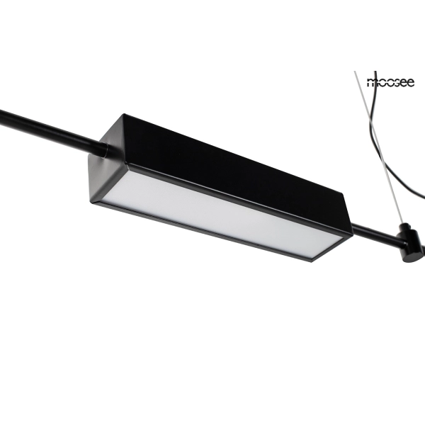 MOOSEE lampa wisząca TECHNICS czarna