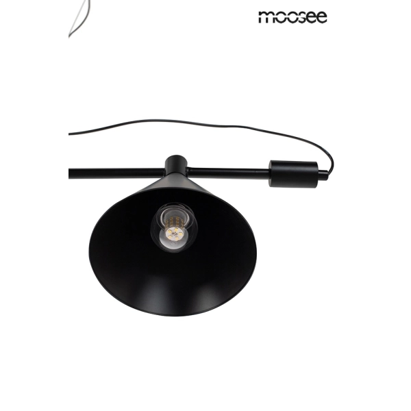 MOOSEE lampa wisząca TECHNICS czarna