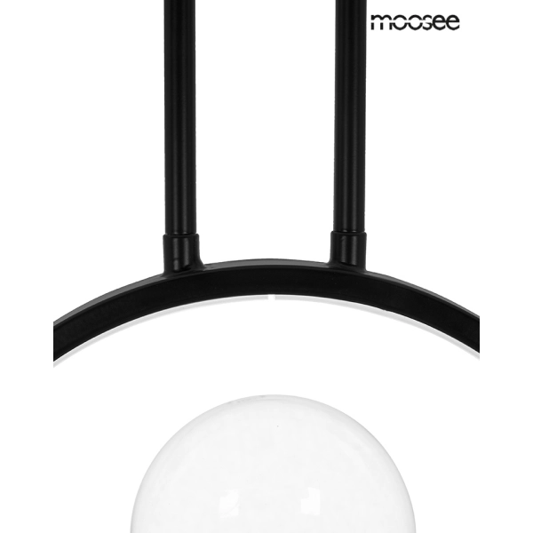 MOOSEE lampa wisząca ALURE LINE TWIN 120 czarna