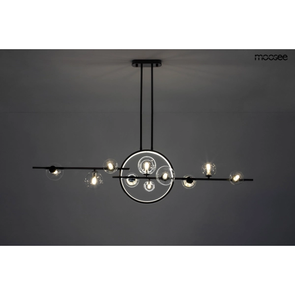 MOOSEE lampa wisząca ALURE LINE TWIN 120 czarna