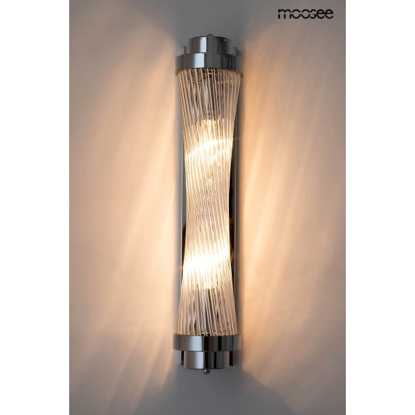 MOOSEE lampa ścienna COLUMN 60 srebrna