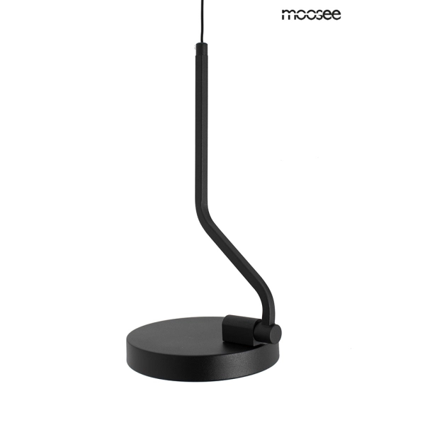 MOOSEE lampa ścienna FLAT czarna