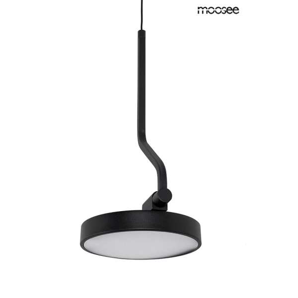 MOOSEE lampa ścienna FLAT czarna