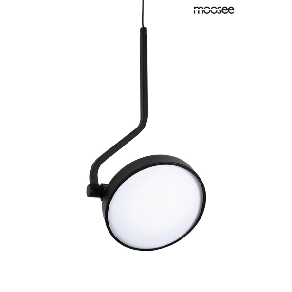 MOOSEE lampa ścienna FLAT czarna