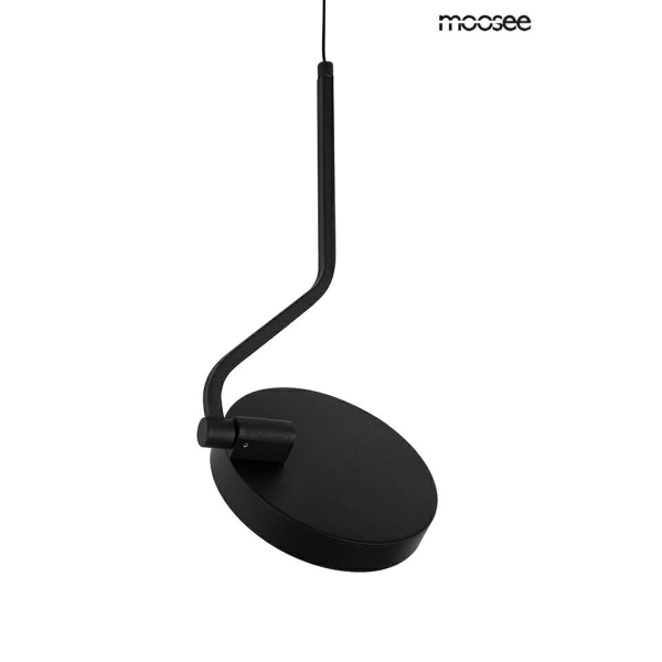 MOOSEE lampa ścienna FLAT czarna