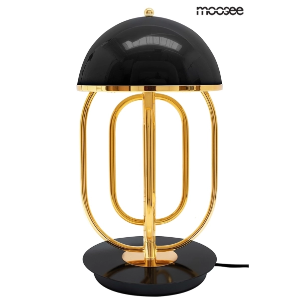 MOOSEE lampa stołowa BOTTEGA złota / czarna