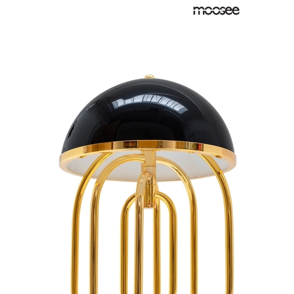 MOOSEE lampa stołowa BOTTEGA złota / czarna