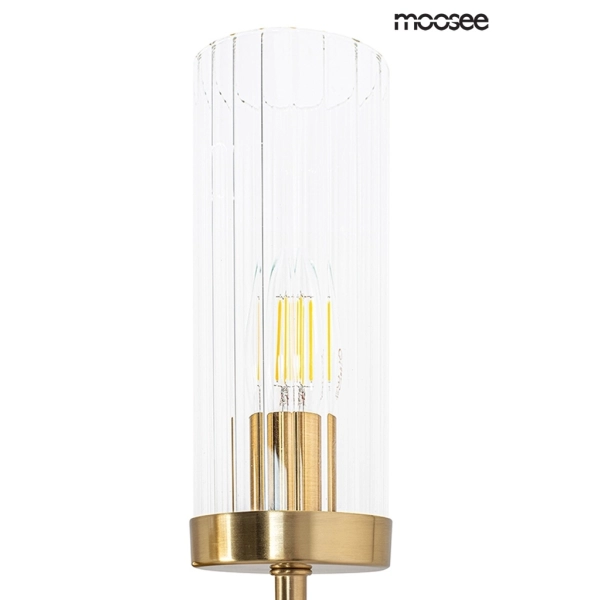 MOOSEE lampa ścienna TORCH złota