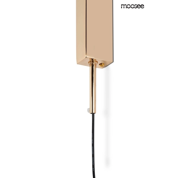 MOOSEE lampa ścienna CLARID GOLD złota