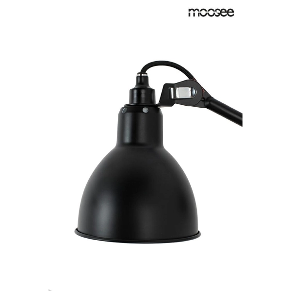 MOOSEE lampa ścienna FRANK czarna