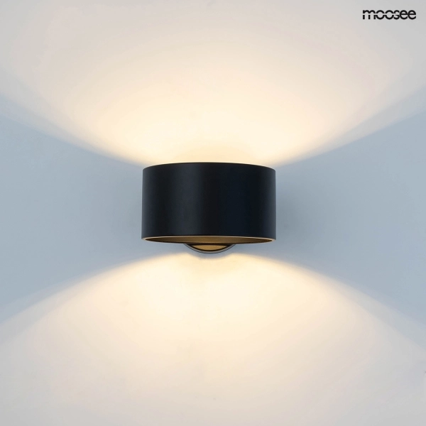 MOOSEE lampa ścienna ARRO czarna