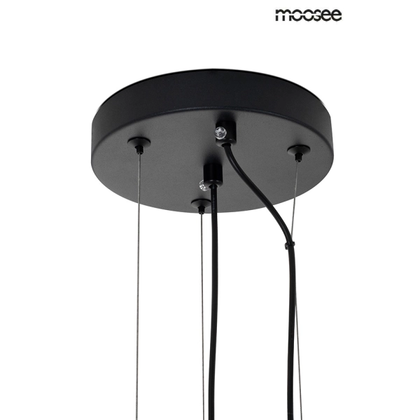 MOOSEE lampa wisząca SESTO czarna