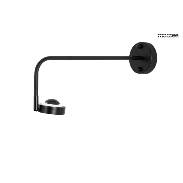 MOOSEE lampa ścienna AXEL czarna