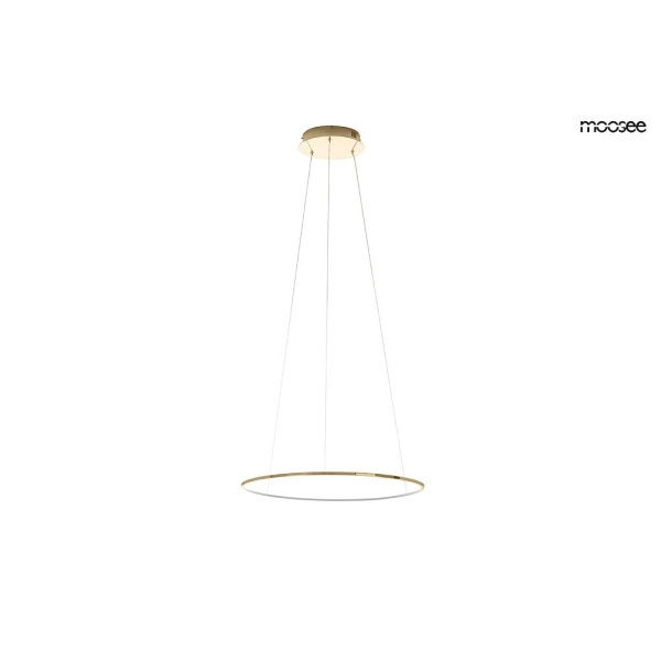 MOOSEE lampa wisząca RING SLIM 40 złota