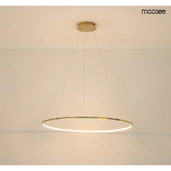 MOOSEE lampa wisząca RING SLIM 80 złota