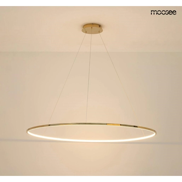 MOOSEE lampa wisząca RING SLIM 100 złota