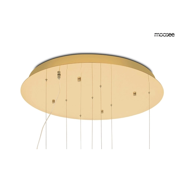 MOOSEE lampa wisząca TULIPPE 7 DISC złota