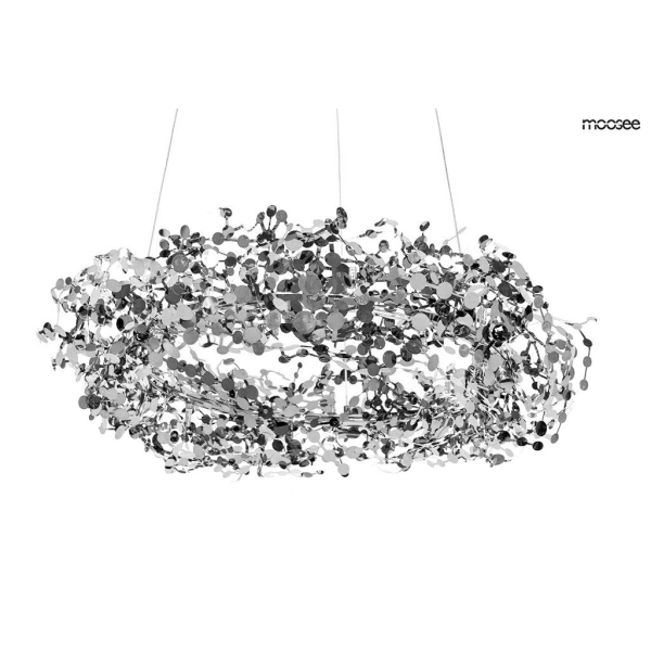 MOOSEE lampa wisząca MONETE 60 chrom