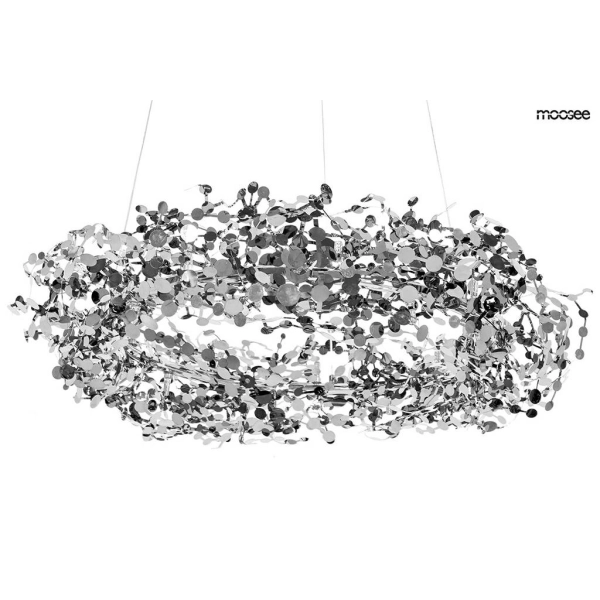 MOOSEE lampa wisząca MONETE 80 chrom