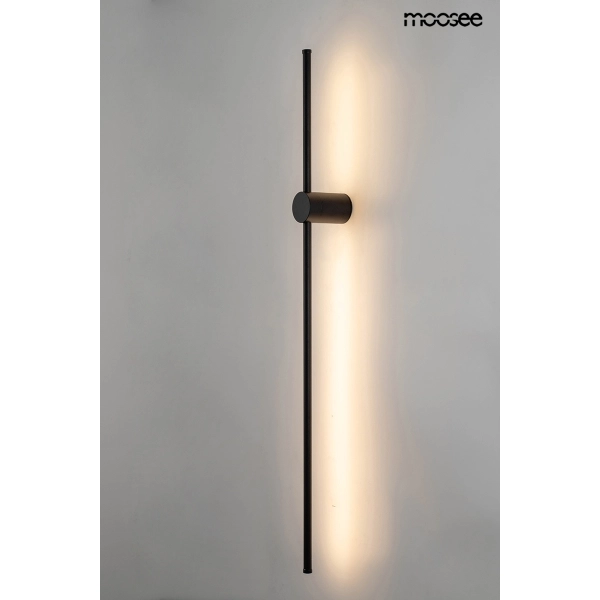 MOOSEE lampa ścienna OMBRE 100 czarna