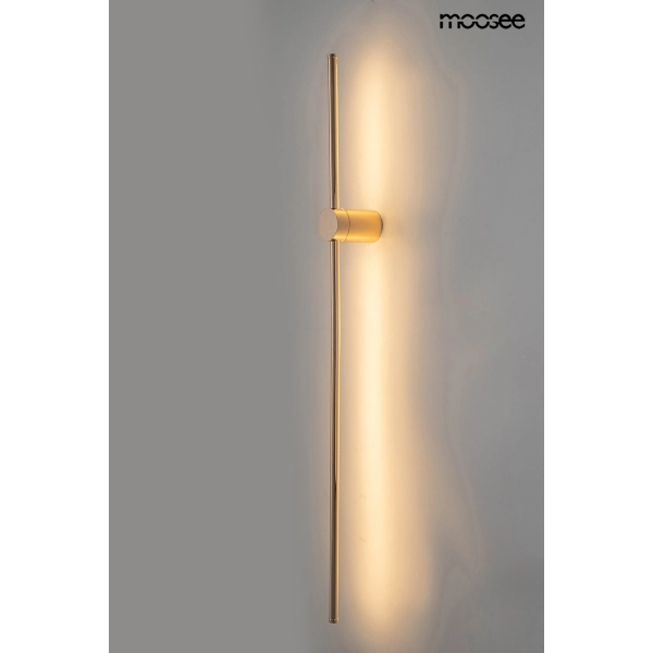 MOOSEE lampa ścienna OMBRE 100 złota