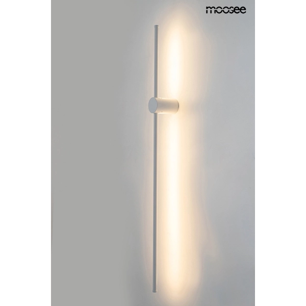 MOOSEE lampa ścienna OMBRE 100 biała