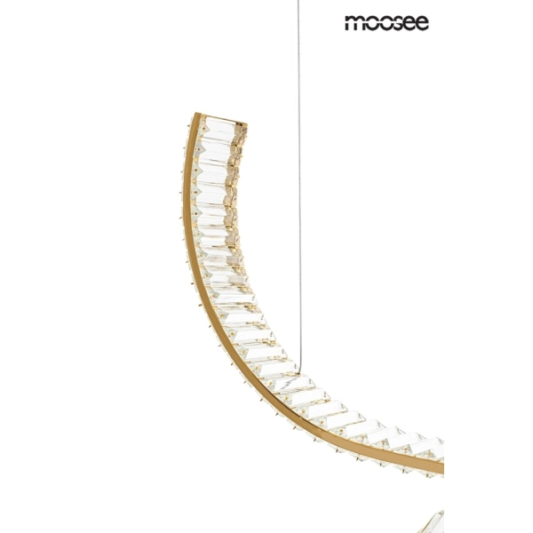 MOOSEE lampa wisząca WAVE 120 złota