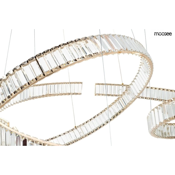 MOOSEE lampa wisząca LIBERTY LINE 8 złota