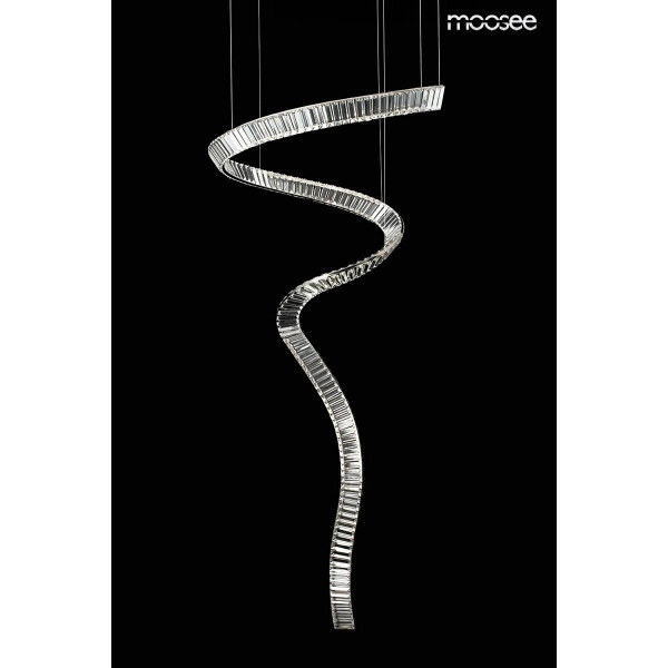 MOOSEE lampa wisząca WAVE CORDON 1A chrom