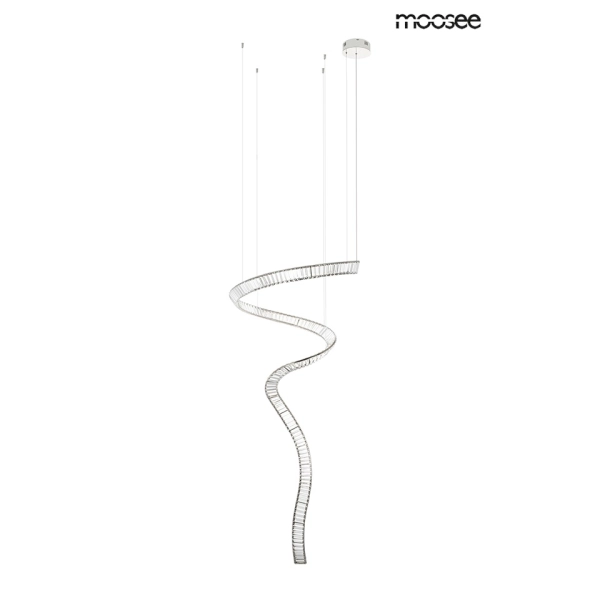 MOOSEE lampa wisząca WAVE CORDON 1A chrom