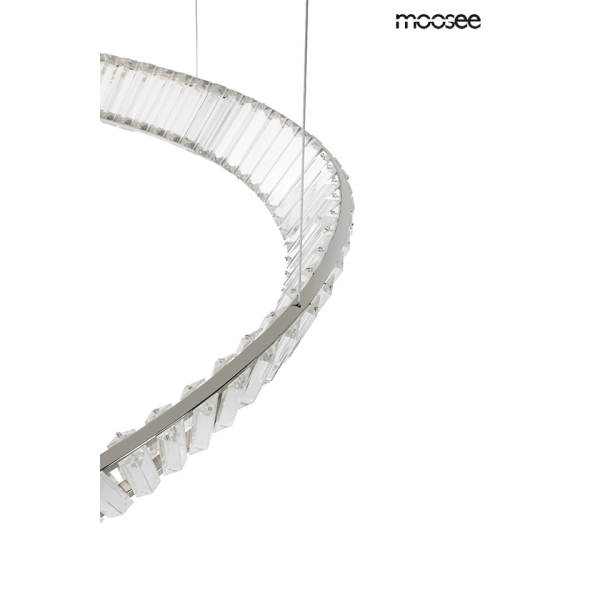 MOOSEE lampa wisząca WAVE CORDON 1A chrom