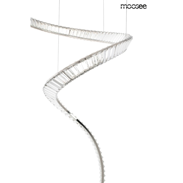 MOOSEE lampa wisząca WAVE CORDON 1A chrom