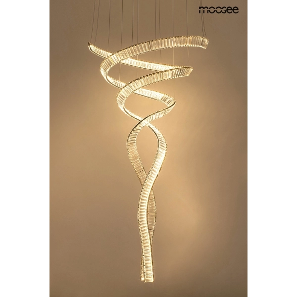 MOOSEE lampa wisząca WAVE CORDON 2B chrom