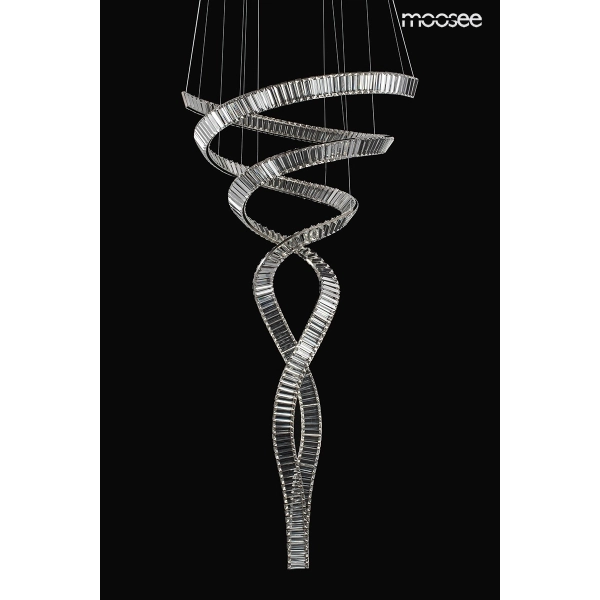 MOOSEE lampa wisząca WAVE CORDON 2B chrom