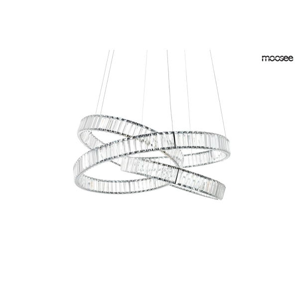 MOOSEE lampa wisząca WAVE 80 chrom