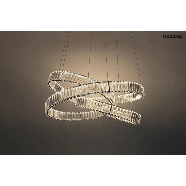 MOOSEE lampa wisząca WAVE 80 chrom