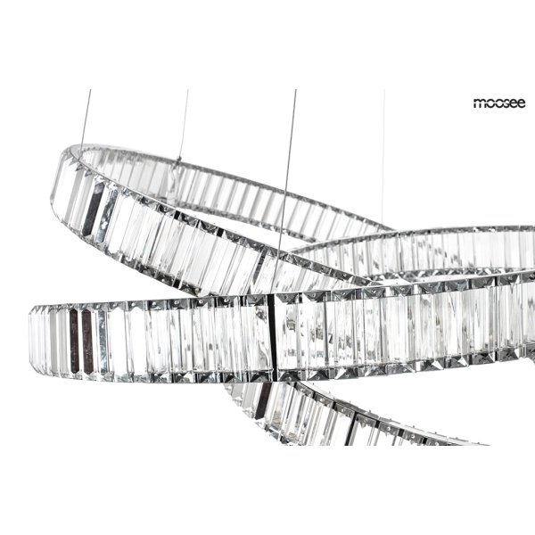 MOOSEE lampa wisząca WAVE 80 chrom