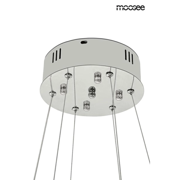 MOOSEE lampa wisząca WAVE 80 chrom