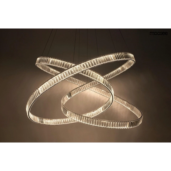 MOOSEE lampa wisząca WAVE 130 chrom